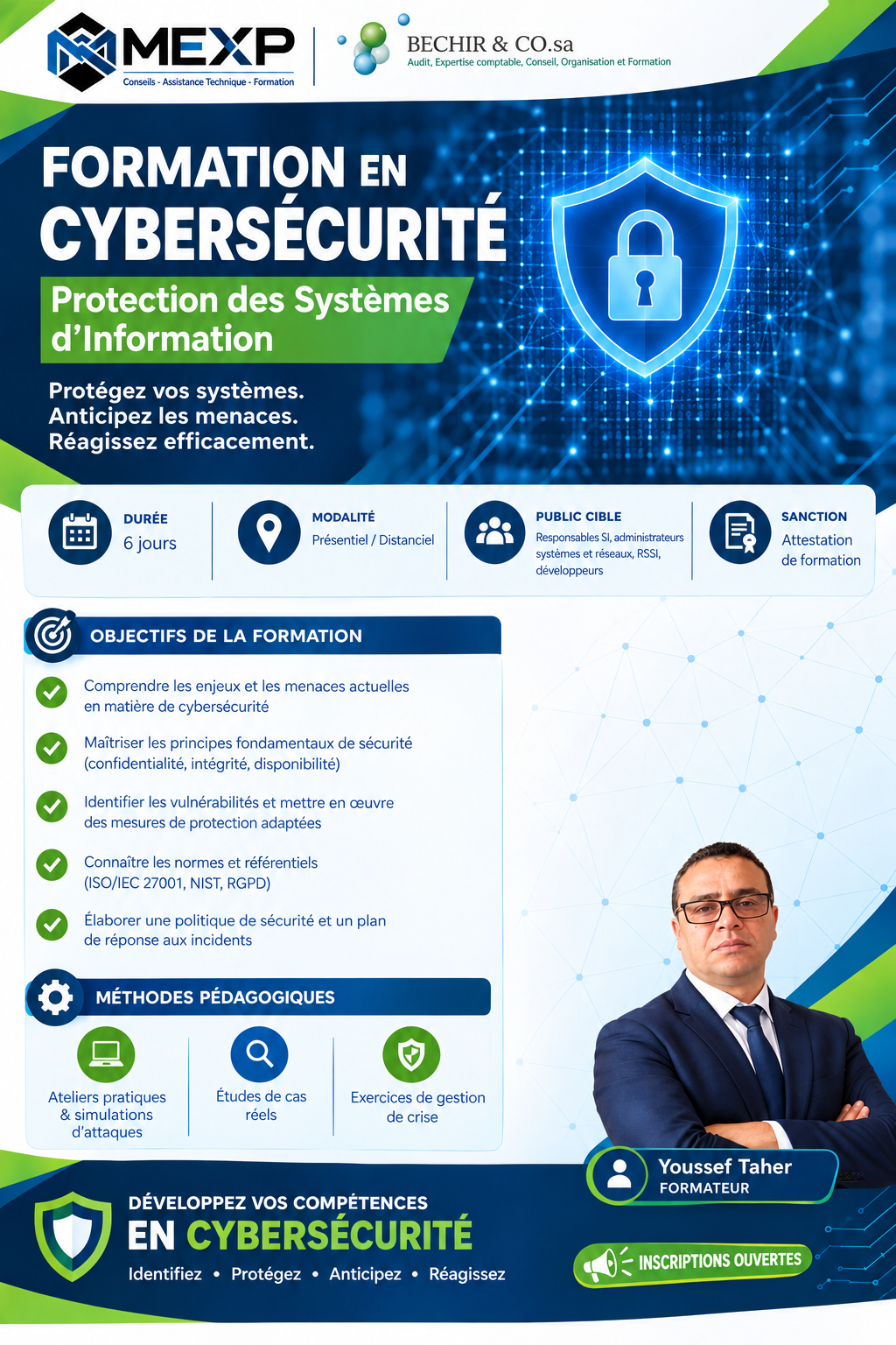 Cybersécurité : Protection des Systèmes d'Information