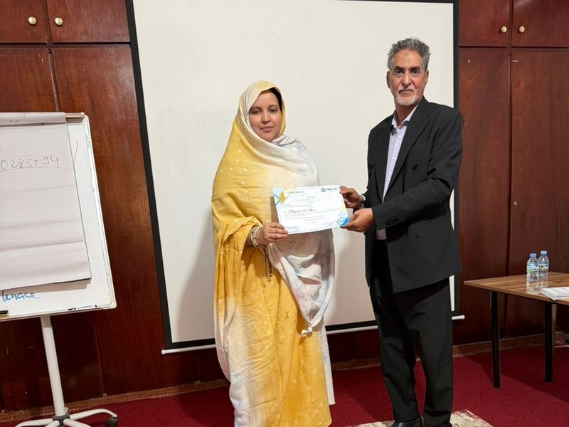 Remise des certificats de formation MEXP — Nouakchott