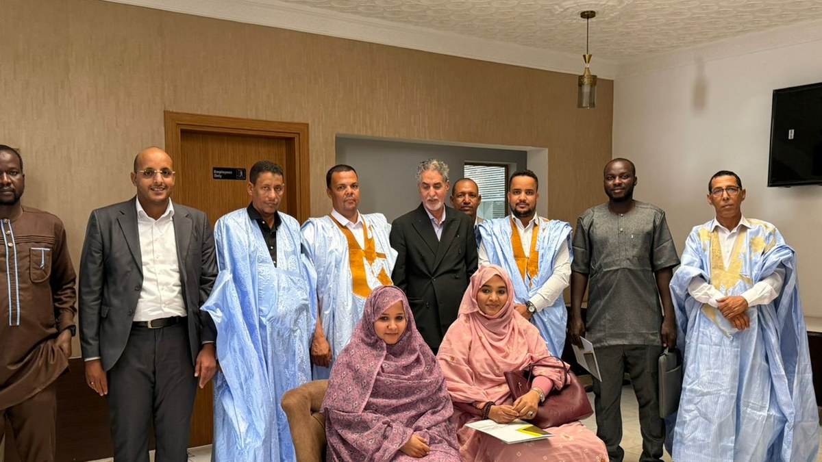 Participants de la formation en passation des marchés publics — Nouakchott